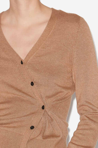 Carline Strickjacke mit Zopfmuster