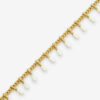 Casablanca Armband aus goldfarbenem Messing