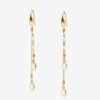 Casablanca Goldfarbene Ohrringe mit Quasten Casablanca Goldfarbene Ohrringe mit Quasten