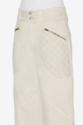 Catarina Denim-Jeans mit gesteppten Details