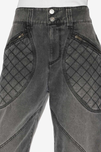 Catarina Denim-Jeans mit gesteppten Details