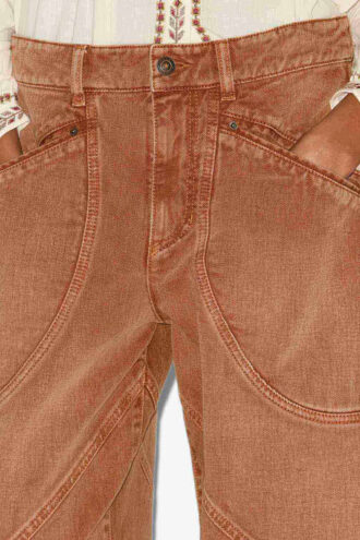 Catarina Denim-Jeans mit Ziernähten