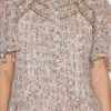 Celyana Kurzes gerafftes Baumwollkleid Celyana Kurzes gerafftes Baumwollkleid