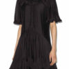 Celyana Kurzes gerafftes Baumwollkleid Celyana Kurzes gerafftes Baumwollkleid