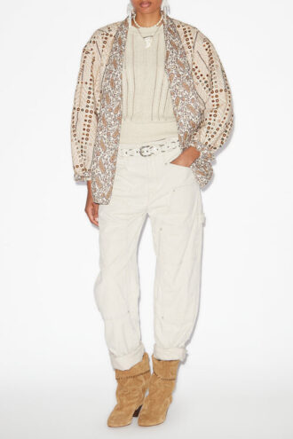 Chancel Bedruckte Baumwolljacke Chancel Bedruckte Baumwolljacke