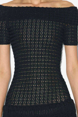 Charlotte Kurzes Häkelkleid