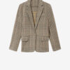 Charlyne Jacke aus karierter Schurwolle Charlyne Jacke aus karierter Schurwolle