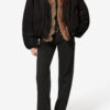 Charone Kurzer Parka mit Kunstfellfutter Charone Kurzer Parka mit Kunstfellfutter