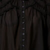 Christa Baumwollbluse mit Raffungen Christa Baumwollbluse mit Raffungen