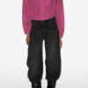 Christa Baumwollbluse mit Raffungen Christa Baumwollbluse mit Raffungen