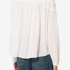 Christa Baumwollbluse mit Raffungen Christa Baumwollbluse mit Raffungen