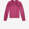 Christa Baumwollbluse mit Raffungen Christa Baumwollbluse mit Raffungen