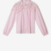 Christa Bluse aus Baumwollvoile mit Rüschen Christa Bluse aus Baumwollvoile mit Rüschen