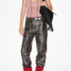 Coralea Loose Fit Kunstlederhose Coralea Loose Fit Kunstlederhose