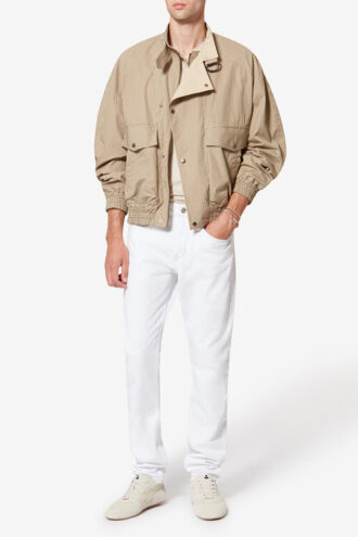 Corto Gestreifte Baumwolljacke