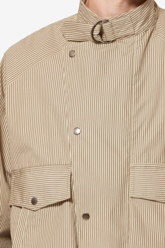 Corto Gestreifte Baumwolljacke