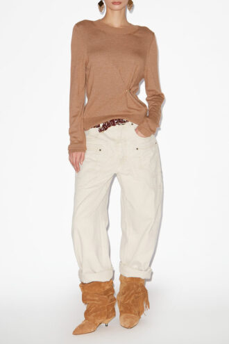 Cosima Drapierter Strickpullover Cosima Drapierter Strickpullover