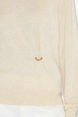Cosima Drapierter Strickpullover Cosima Drapierter Strickpullover