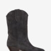 Cowboystiefel aus gewaschenem Kalbswildleder Cowboystiefel aus gewaschenem Kalbswildleder