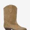 Cowboystiefel aus gewaschenem Kalbswildleder Cowboystiefel aus gewaschenem Kalbswildleder