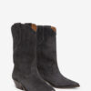 Cowboystiefel aus gewaschenem Kalbswildleder Cowboystiefel aus gewaschenem Kalbswildleder
