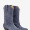 Cowboystiefel aus gewaschenem Kalbswildleder Cowboystiefel aus gewaschenem Kalbswildleder