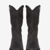 Cowboystiefel aus gewaschenem Kalbswildleder Cowboystiefel aus gewaschenem Kalbswildleder