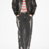 Crisley Bomberjacke aus Kunstleder