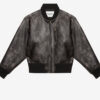 Crisley Bomberjacke aus Kunstleder