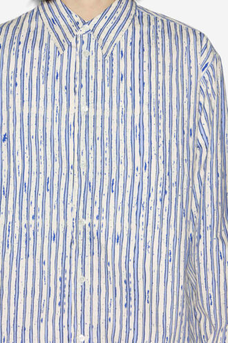 Cybilio Gestreiftes Baumwollhemd