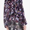 Dabia Top aus bedrucktem Samt Dabia Top aus bedrucktem Samt