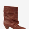 Dalby Draped Lederstiefel