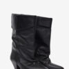 Dalby Draped Lederstiefel