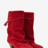Dalby Drapierte Wildleder-Stiefel aus Kalbsleder Dalby Drapierte Wildleder-Stiefel aus Kalbsleder