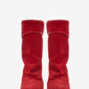 Dalby Drapierte Wildleder-Stiefel aus Kalbsleder Dalby Drapierte Wildleder-Stiefel aus Kalbsleder
