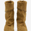 Dalby Drapierte Wildleder-Stiefel aus Kalbsleder Dalby Drapierte Wildleder-Stiefel aus Kalbsleder
