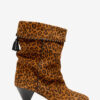 Dalby Stiefel aus drapiertem Wildleder Dalby Stiefel aus drapiertem Wildleder