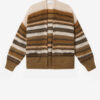 Danah Gestreifter Mohair-Cardigan