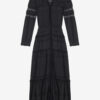 Daniva Langes, aufwendig gearbeitetes Kleid aus Baumwollvoile Daniva Langes, aufwendig gearbeitetes Kleid aus Baumwollvoile