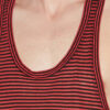 Darius Gestreiftes Leinen-Tanktop