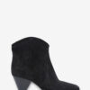 Darizo Cowboystiefel mit hohem Absatz aus Wildkalbsleder Darizo Cowboystiefel mit hohem Absatz aus Wildkalbsleder