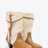Darner Buckle Cotton Boots Darner Buckle Cotton Boots