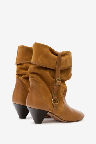 Darner Buckle Stiefel aus Wildleder