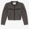 Delphina Kurze Jacke mit grafischem Muster Delphina Kurze Jacke mit grafischem Muster