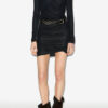 Denise Kurzes drapiertes Jerseykleid