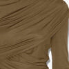 Denise Kurzes drapiertes Jerseykleid