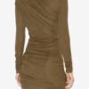 Denise Kurzes drapiertes Jerseykleid
