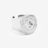 Desir Man Ring aus versilbertem Messing Desir Man Ring aus versilbertem Messing