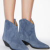 Dewina Cowboystiefel aus Kalbswildleder Dewina Cowboystiefel aus Kalbswildleder