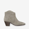 Dicker Wildleder-Kalbslederstiefel
